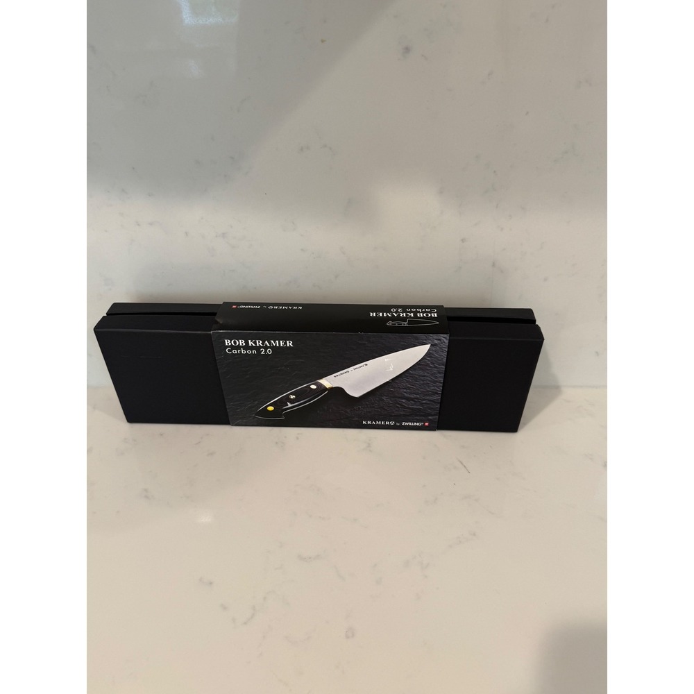 Bob Kramer by Zwilling Carbon 2.0 Chef\'s Knife High Carbon Steel with Box